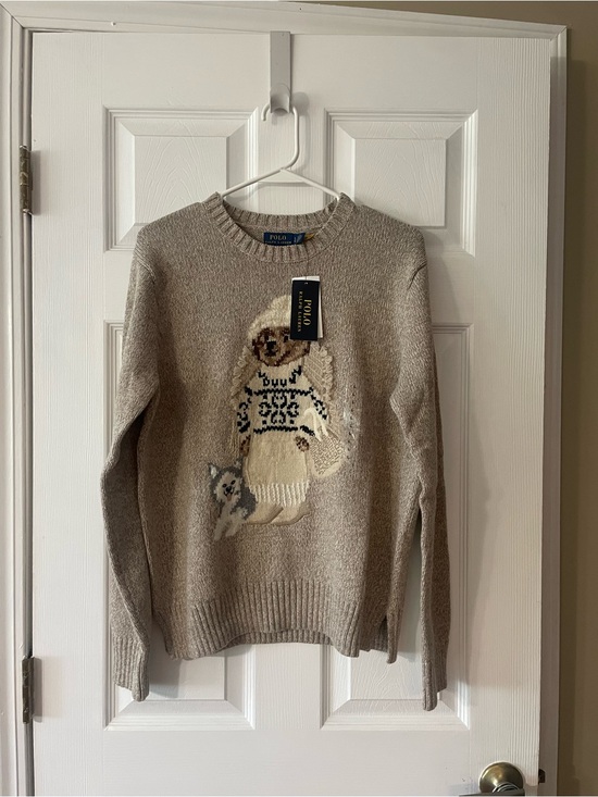 Ralph Lauren Sweaters - Ralph Lauren Crewneck Polo Bear Sweater